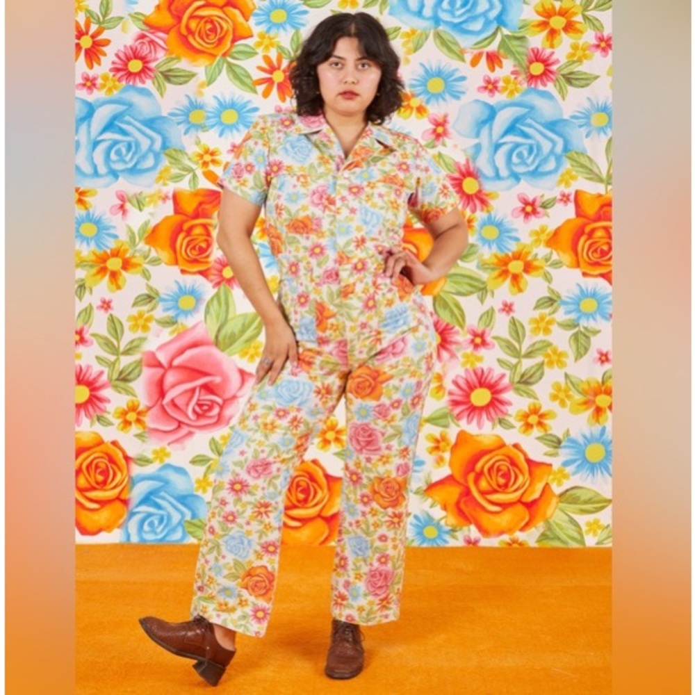 Big Bud Press Vintage Wallpaper Jumpsuit XL